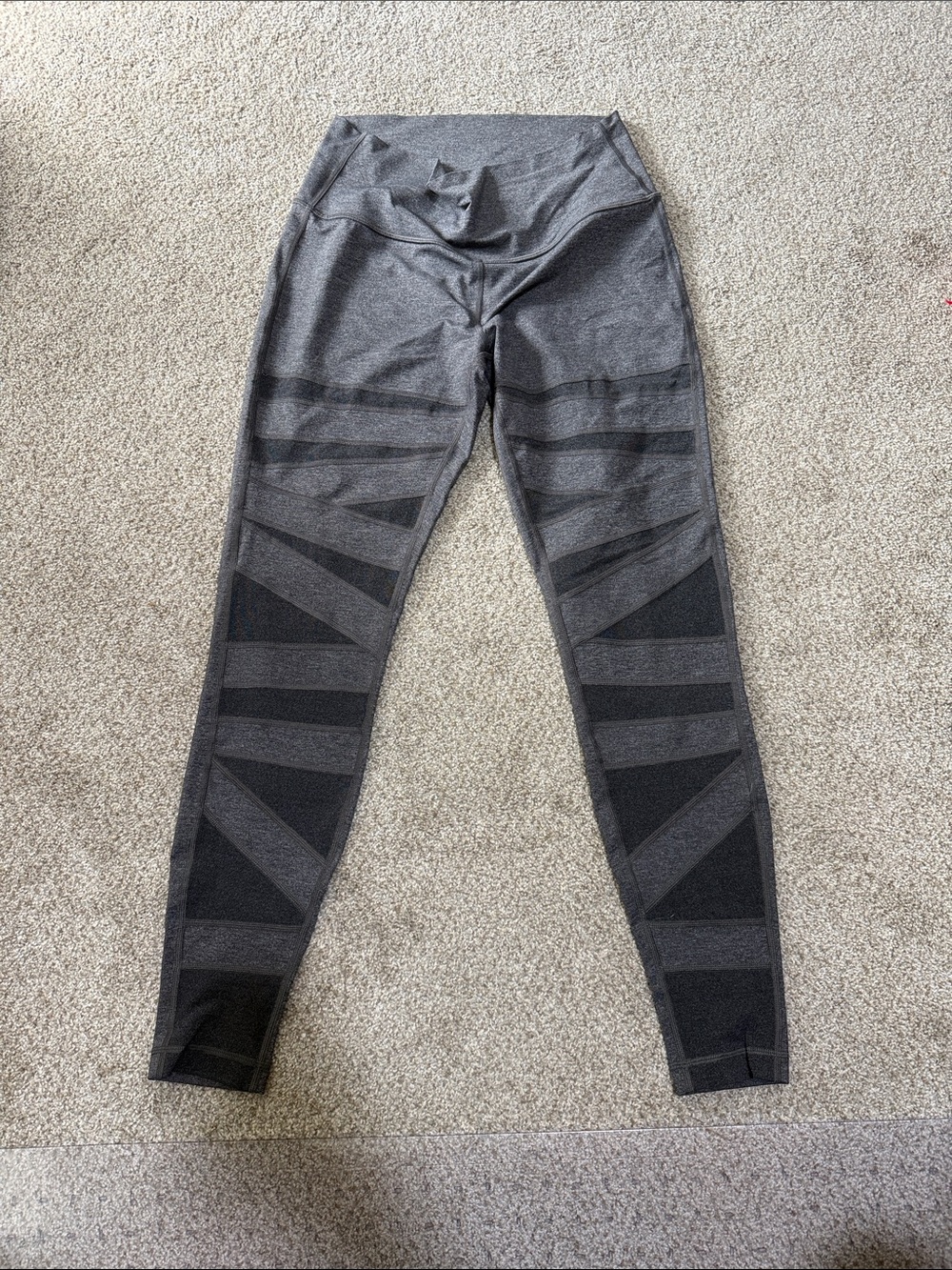 Lululemon High-Waist Active Leggings - Charcoal Gray